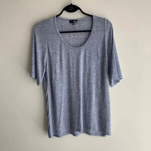 Aritzia Wilfred Free T-Shirt Heathered Oversized Marle Crew neck Short Sleeve